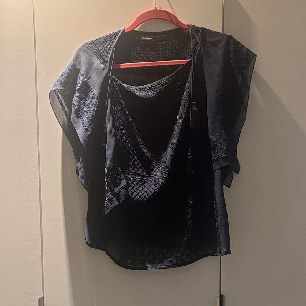 Isabel Marant Elegant Black Women's Top